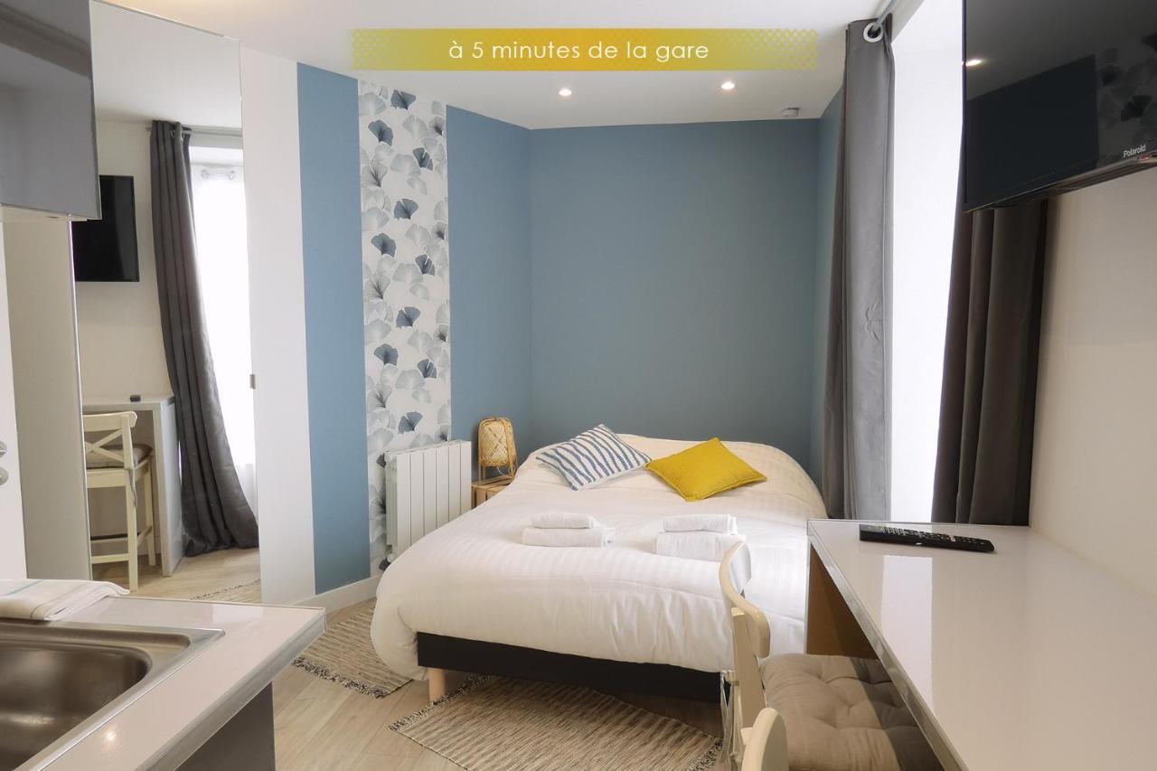 Studio Neuf & Chaleureux 5Min De La Gare Leroz Apartment Brest Ngoại thất bức ảnh